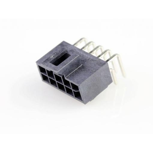 Molex vestavná zásuvková lišta (standardní) 10, rozteč 2.50 mm, 1053141210, 1 ks Tray