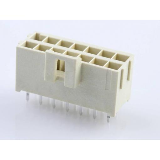 Molex vestavná zásuvková lišta (standardní) 14, rozteč 3.50 mm, 1722982114, 1 ks Tray