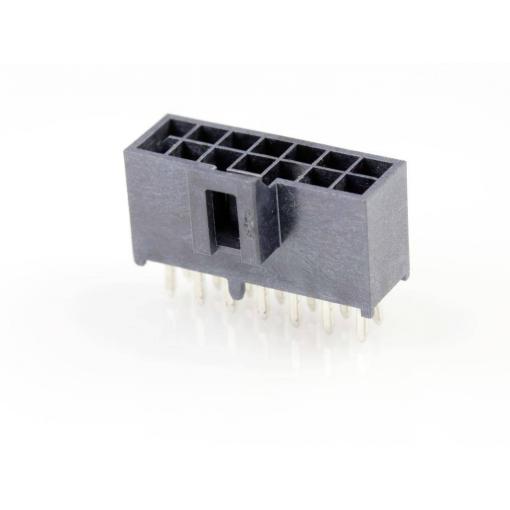 Molex vestavná zásuvková lišta (standardní) 14, rozteč 2.50 mm, 1053101114, 1 ks Tray