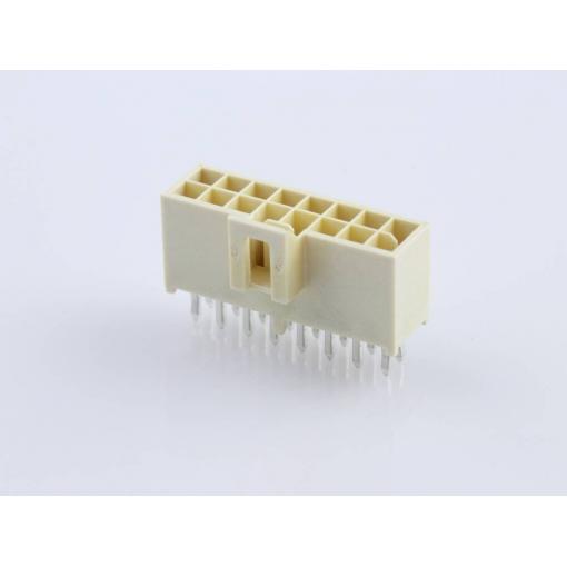 Molex vestavná zásuvková lišta (standardní) 16, rozteč 2.50 mm, 1053102116, 1 ks Tray