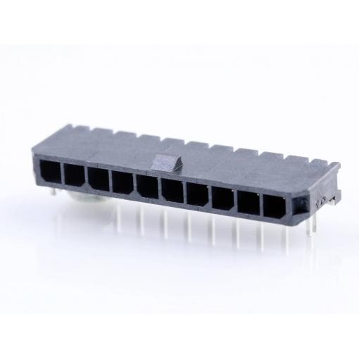 Molex vestavná pinová lišta (standardní) 10, rozteč 3.00 mm, 436501004, 1 ks Tray