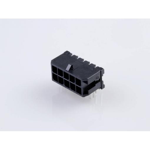 Molex vestavná pinová lišta (standardní) 10, rozteč 3.00 mm, 430451023, 1 ks Tray