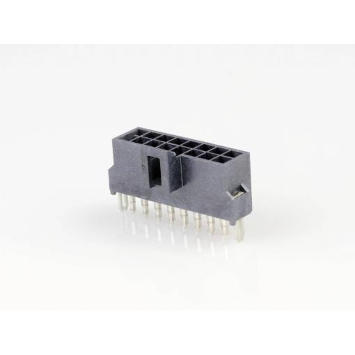 Molex vestavná zásuvková lišta (standardní) 16, rozteč 2.50 mm, 1053121316, 1 ks Tray