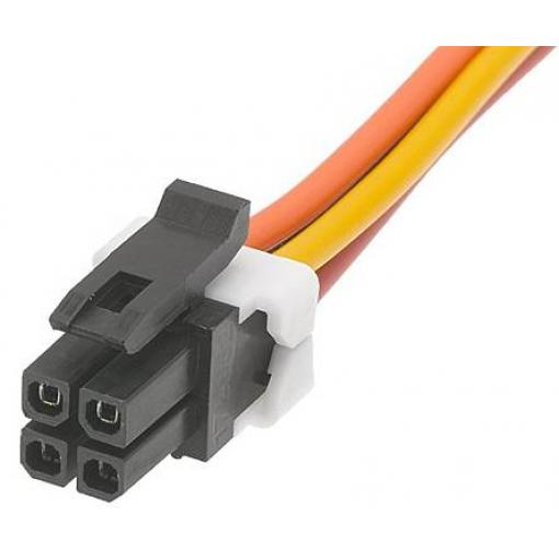 Molex zásuvkový konektor na kabel 4, 451320410, 1 ks Bulk