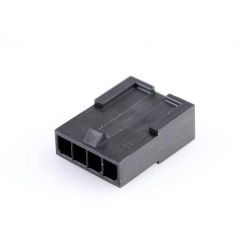 Molex zásuvkový konektor na kabel 4, 436400411, 1 ks Bulk