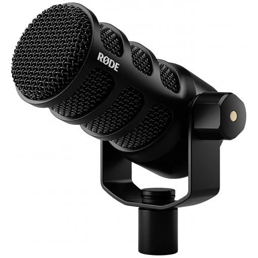 RODE Microphones PodMic na stojanu USB mikrofon Druh přenosu:USB, kabelový USB-C®, na sluchátka (jack 3,5 mm) USB, kabelový