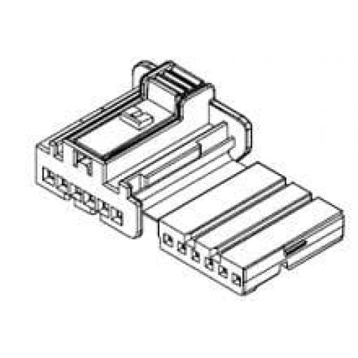 Molex zásuvkový konektor na kabel 6, rozteč 2.85 mm, 981930001, 1 ks Bulk