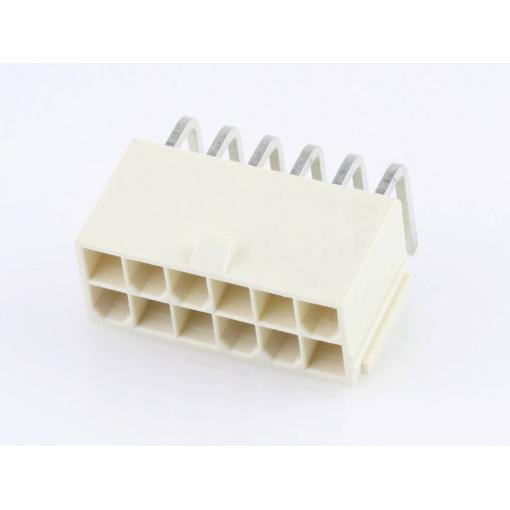 Molex vestavná zásuvková lišta (standardní) 12, rozteč 4.20 mm, 874271202, 1 ks Tray