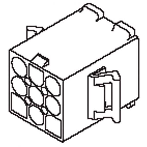 Molex zásuvkový konektor na kabel 12, 19092128, 1 ks Bulk