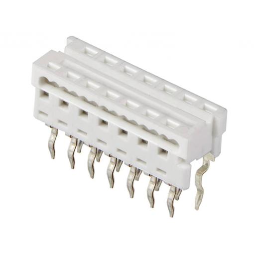 Molex vestavná zásuvková lišta (standardní) 14, rozteč 1.27 mm, 905841314, 1 ks Tube