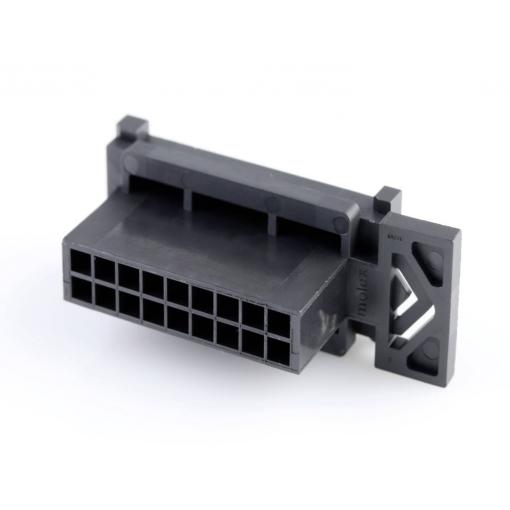 Molex vestavná pinová lišta (standardní) 18, 443001800, 1 ks Bulk