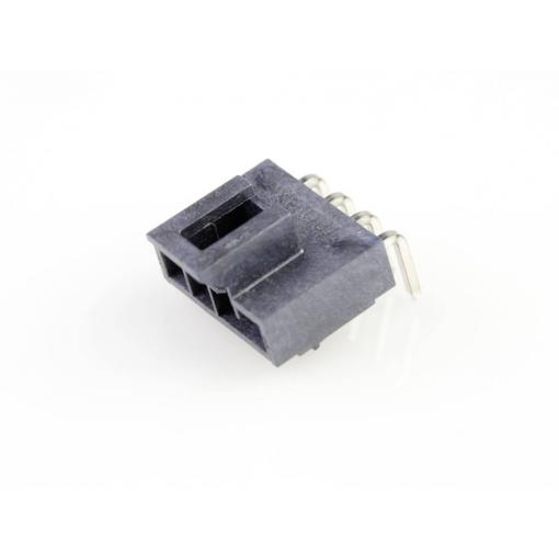 Molex vestavná zásuvková lišta (standardní) 4, rozteč 2.50 mm, 1053131204, 1 ks Tray