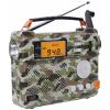 Silva Schneider SOS 223 BT 243019 Nouzové rádio, FM, AM, KV (AM), nouzové rádio, AUX, KV, FM, SV, USB, Ruční klika, Lampa na čtení, s akumulátorem