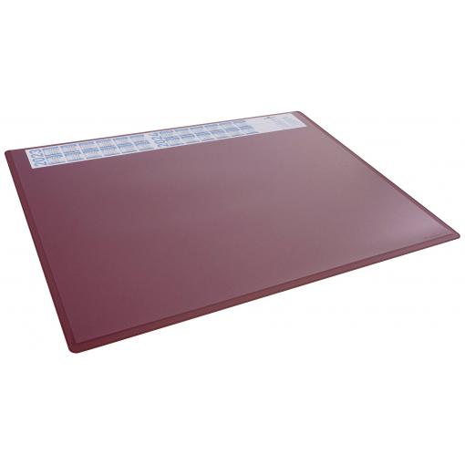 Durable Durable 722303, Rot, Polypropylen (PP), 650 mm, 500 mm, 1 Stück(e) 722303 psací podložka Kalendář na 4 roky červená, transparentní (š x v) 650 mm x 500
