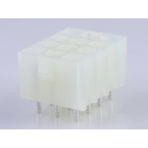 Molex vestavná zásuvková lišta (standardní) 12, rozteč 6.35 mm, 10844120, 1 ks Bulk
