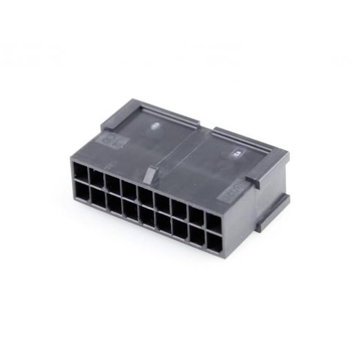 Molex zásuvkový konektor na kabel 18, 430201801, 1 ks Bulk