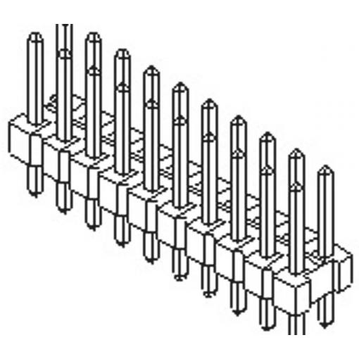 Molex pinová lišta (standardní) Počet řádků: 2 10897142 1 ks Bulk