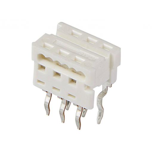 Molex vestavná zásuvková lišta (standardní) 6, rozteč 1.27 mm, 905841306, 1 ks Tube