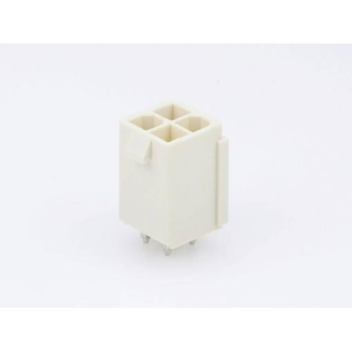Molex vestavná zásuvková lišta (standardní) 4, rozteč 4.20 mm, 874270444, 1 ks Tray
