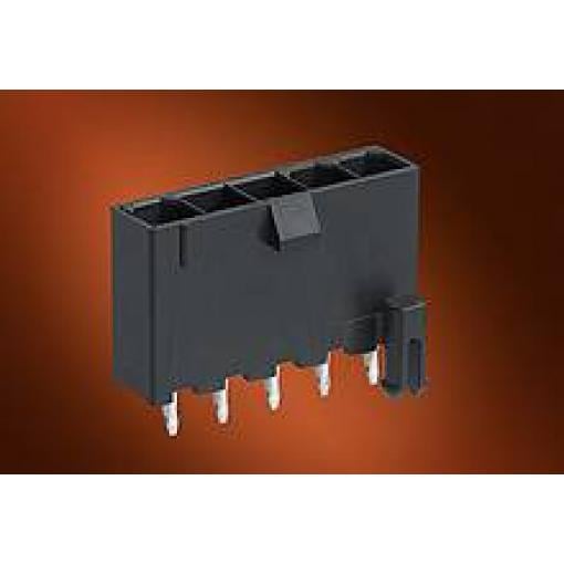 Molex vestavná zásuvková lišta (standardní) 5, rozteč 4.20 mm, 50362452, 1 ks Tray