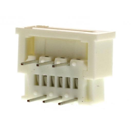 Molex Konektor FFC / FPC 6, rozteč 1.25 mm, 39532064, 1 ks Tray