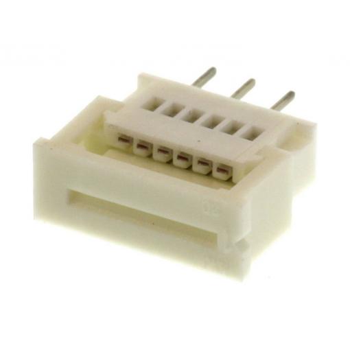 Molex Konektor FFC / FPC 6, rozteč 1.25 mm, 39532065, 1 ks Tray