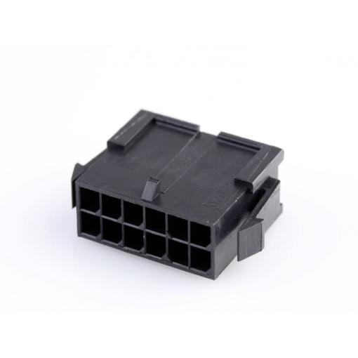 Molex zásuvkový konektor na kabel 12, 430201210, 1 ks Bag