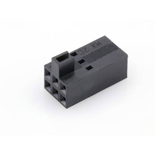 Molex zásuvkový konektor na kabel 6, rozteč 2.54 mm, 22552062, 1 ks Bulk