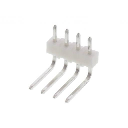 Molex pinová lišta (standardní) 4, rozteč 2.54 mm, 22052041, 1 ks Bulk