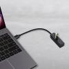 AXAGON HUE-M1A USB Hub 4 porty USB-A USB 3.0 5 GBit/s černá HUE-M1A Mini Hub
