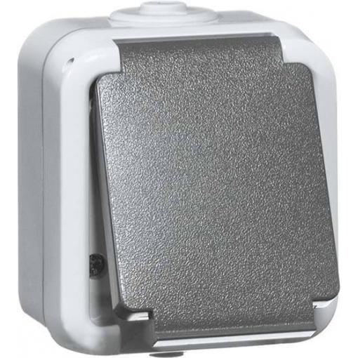 PEHA by Honeywell 1násobné kompletní sada zásuvka šedá 306111 1 ks