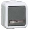 PEHA by Honeywell 1násobné kompletní sada tlačítko šedá 303111 1 ks