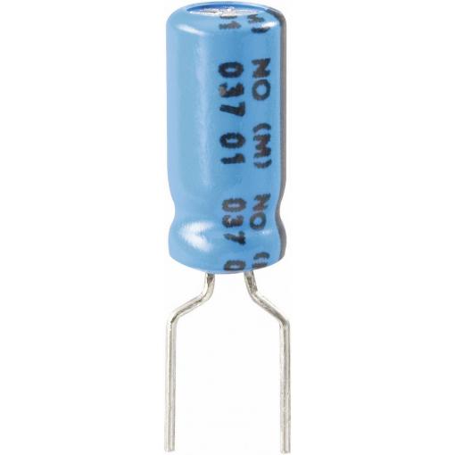 Vishay 2222 037 39109 elektrolytický kondenzátor radiální 5 mm 10 µF 100 V/DC 20 % (Ø x v) 6.3 mm x 11 mm 1 ks