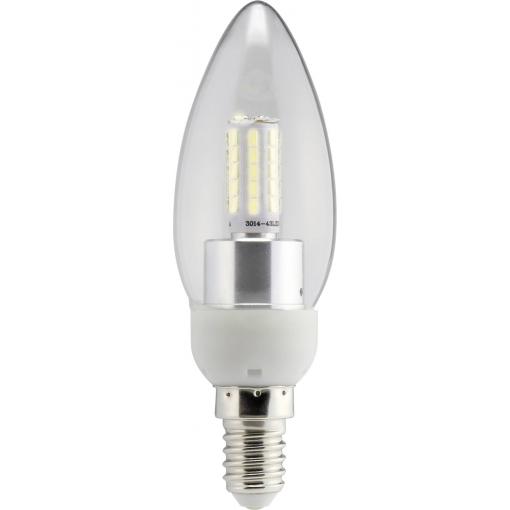 LED žárovka Sygonix 9283c87a 230 V, E14, 4 W = 40 W, teplá bílá, A+ (A++ - E), tvar svíčky, 1 ks