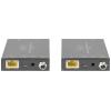 Digitus DS-55506 HDMI / RJ45 adaptér [1x HDMI zásuvka - 2x HDMI zásuvka] černá 4K UHD