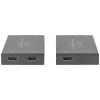 Digitus DS-55506 HDMI / RJ45 adaptér [1x HDMI zásuvka - 2x HDMI zásuvka] černá 4K UHD