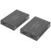 Digitus DS-55506 HDMI / RJ45 adaptér [1x HDMI zásuvka - 2x HDMI zásuvka] černá 4K UHD