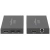 Digitus DS-55507 HDMI / RJ45 adaptér [1x HDMI zásuvka - 1x HDMI zásuvka] černá 4K UHD