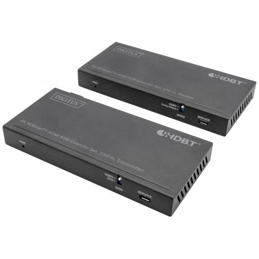 Digitus DS-55526 HDMI adaptér [1x HDMI zásuvka - 1x HDMI zásuvka] černá 4K UHD