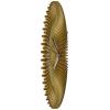 TFA Dostmann 60.3031.53 Quartz nástěnné hodiny 33 cm x 5 cm x 33 cm , zlatá
