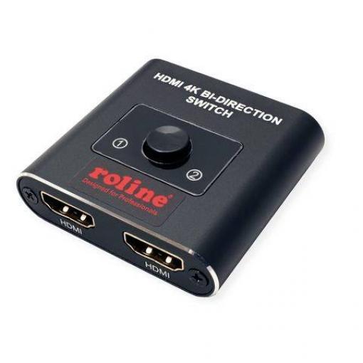 Roline 2 + 1 port HDMI přepínač HDMI 3840 x 2160 Pixel