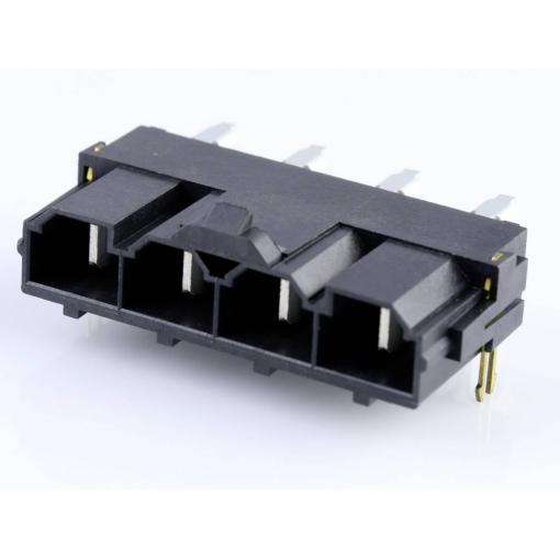 Molex vestavná pinová lišta (standardní) 4, rozteč 10.00 mm, 428204233, 1 ks Tube