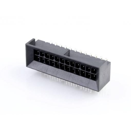 Molex vestavná pinová lišta (standardní) 24, 444282403, 1 ks Tray