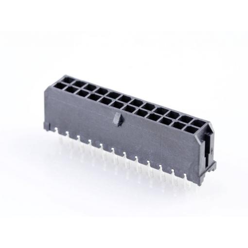 Molex vestavná pinová lišta (standardní) 24, rozteč 3.00 mm, 430452413, 1 ks Tray