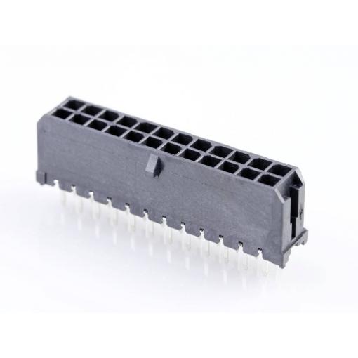 Molex vestavná pinová lišta (standardní) 24, rozteč 3.00 mm, 430452429, 1 ks Tray