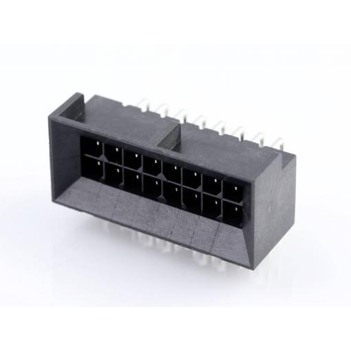 Molex vestavná pinová lišta (standardní) 16, 444281603, 1 ks Tray