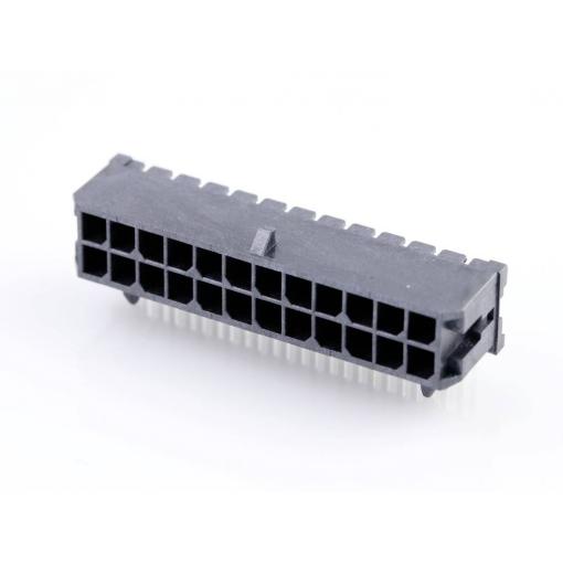 Molex vestavná pinová lišta (standardní) 24, rozteč 3.00 mm, 430452402, 1 ks Tray