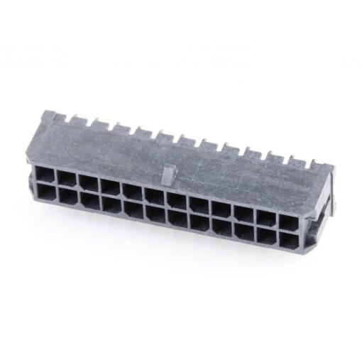 Molex vestavná pinová lišta (standardní) 24, rozteč 3.00 mm, 430452422, 1 ks Tray