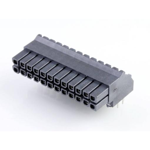 Molex vestavná pinová lišta (standardní) 24, 447642402, 1 ks Tray