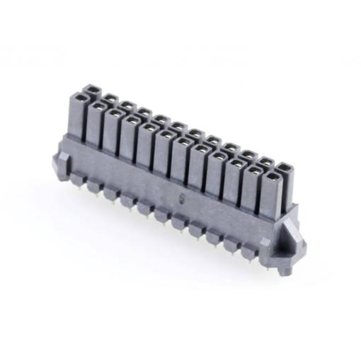 Molex vestavná pinová lišta (standardní) 24, 447692402, 1 ks Tray